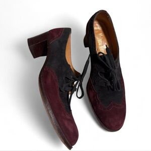 Neiman Marcus Vintage Lace Up Oxfords